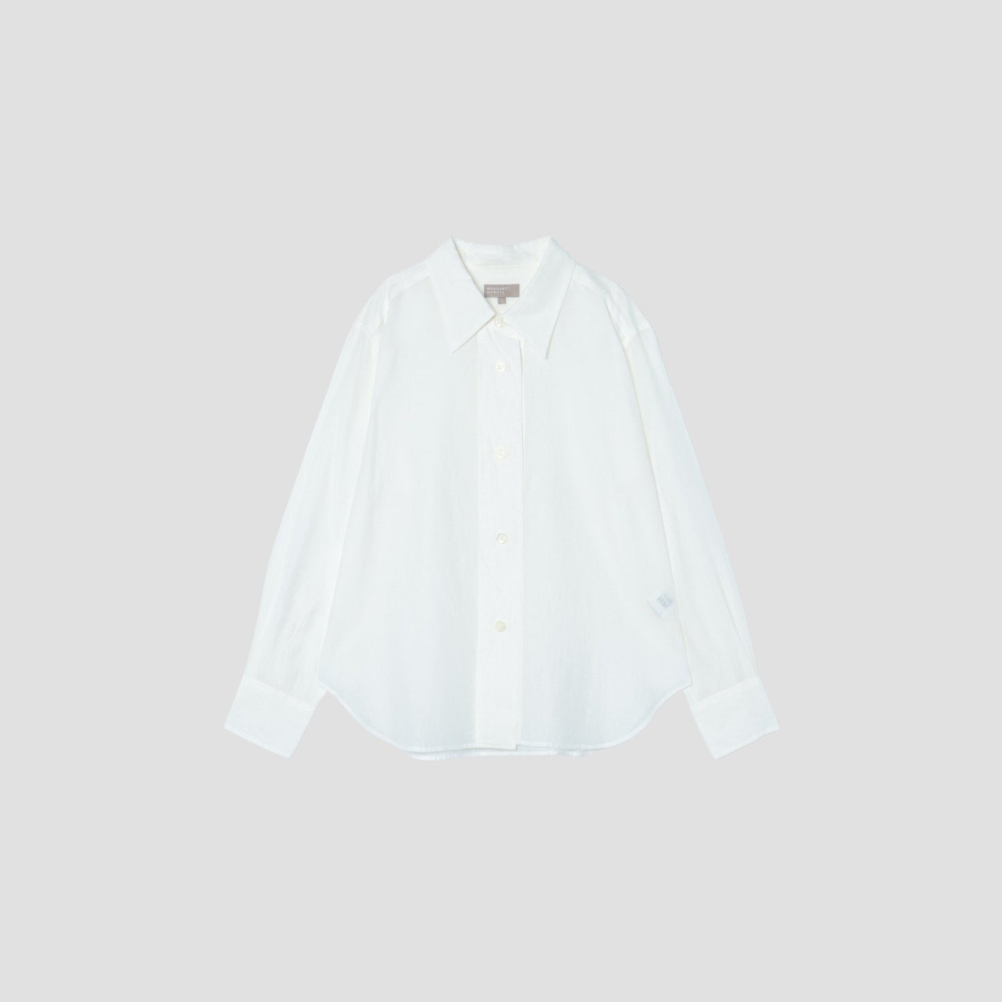 SHEER COTTON SILK SHIRT