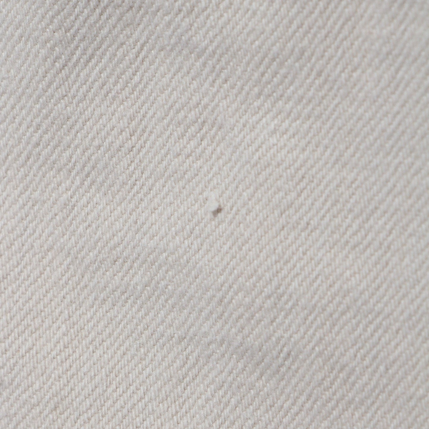 WHITE DENIM TROUSERS