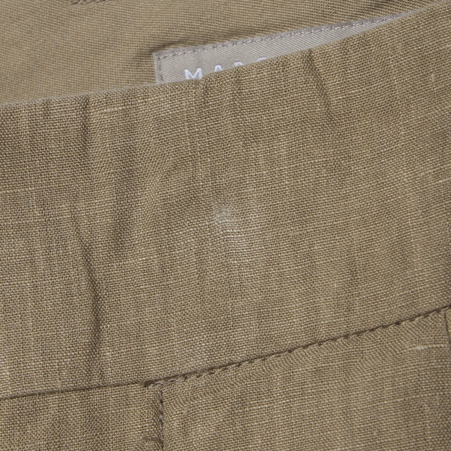 HIGH DENSE LINEN TROUSERS