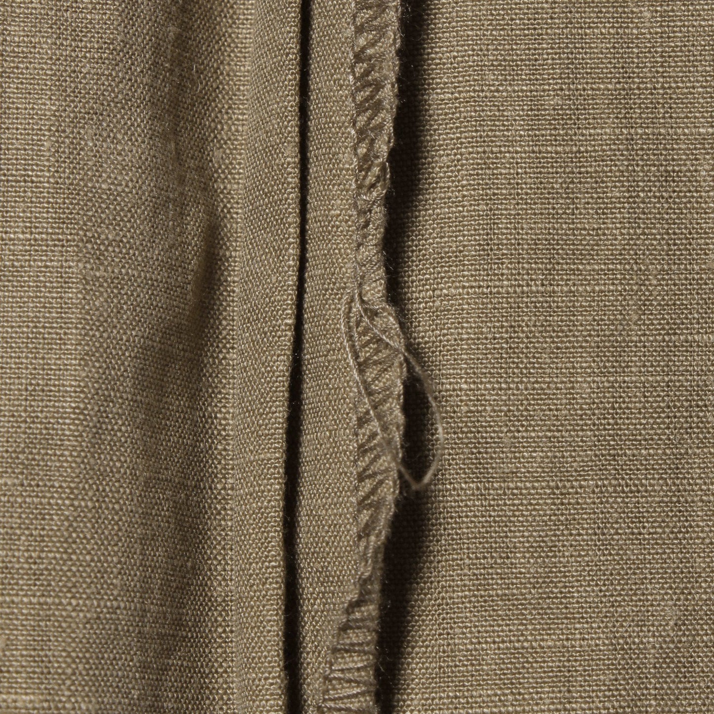 HIGH DENSE LINEN TROUSERS