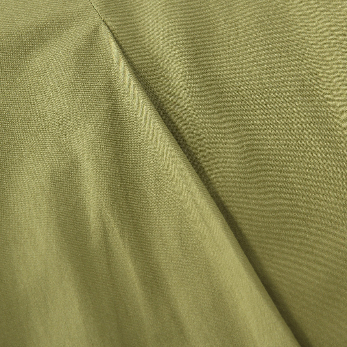 SILK COTTON POPLIN SKIRT
