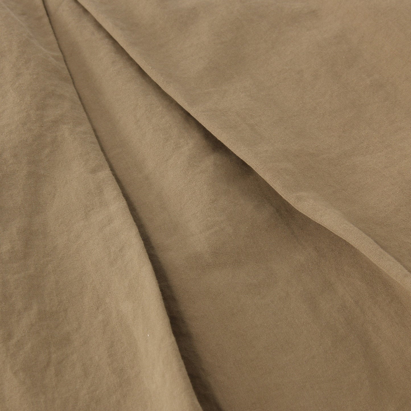 LINEN COTTON TWILL SKIRT
