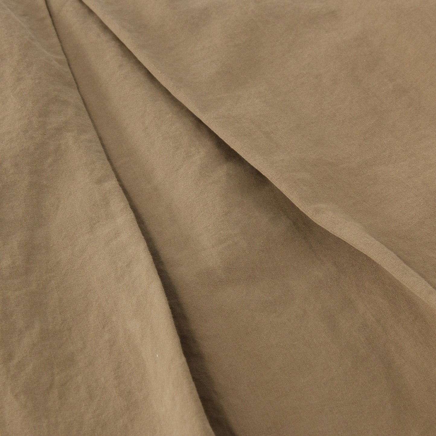 LINEN COTTON TWILL SKIRT