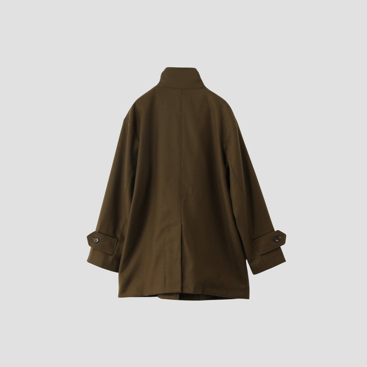 MILLED SERGE COAT