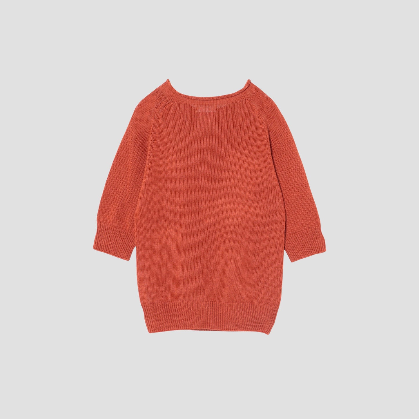CAST OFF ROLL NECK KNIT