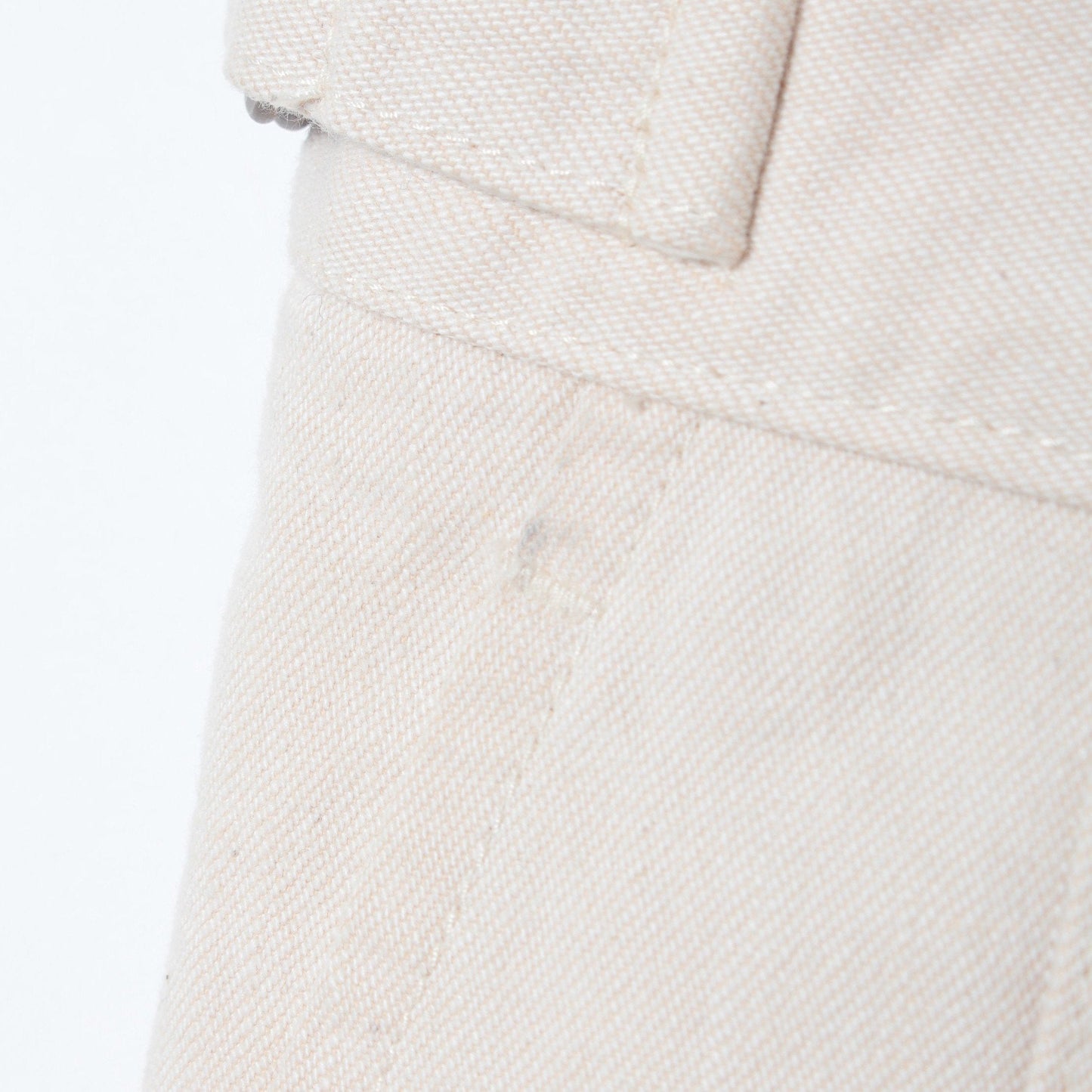 NATURAL DENIM TROUSERS