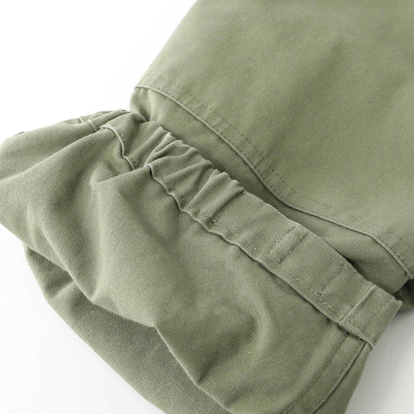 COMPACT BROKEN DRILL TROUSERS