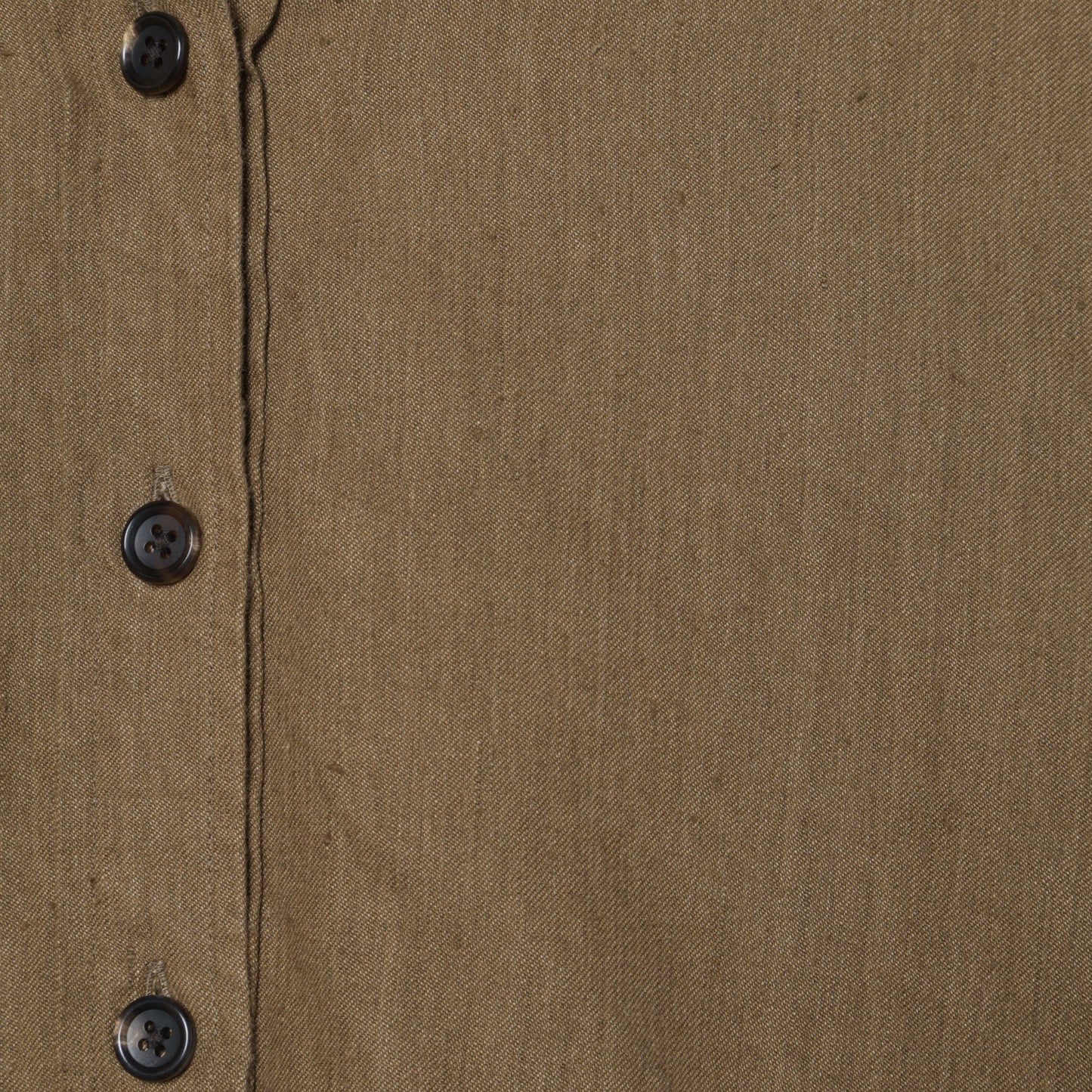 FADED LINEN COTTON TWILL DRESS
