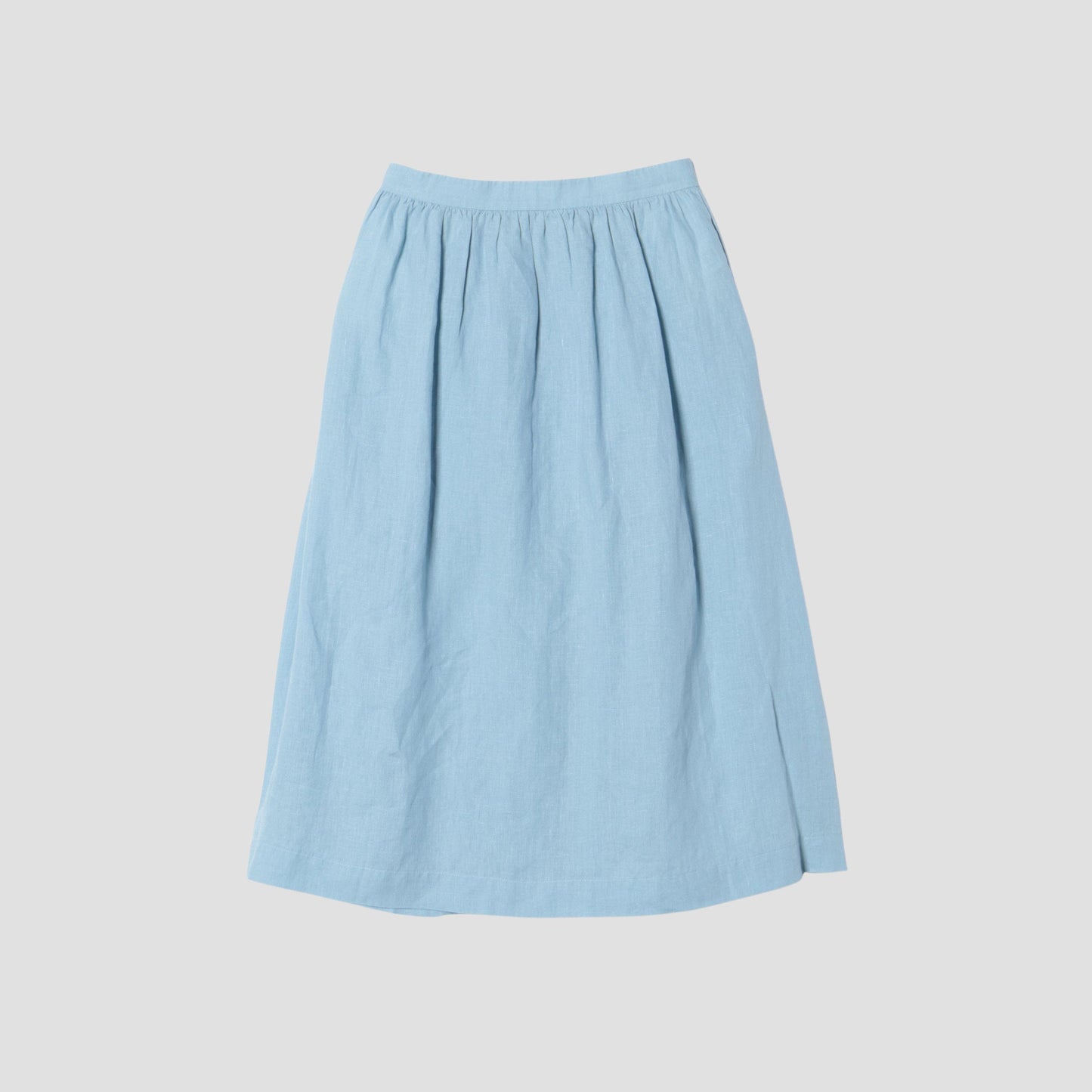 SHIRTING LINEN SKIRT