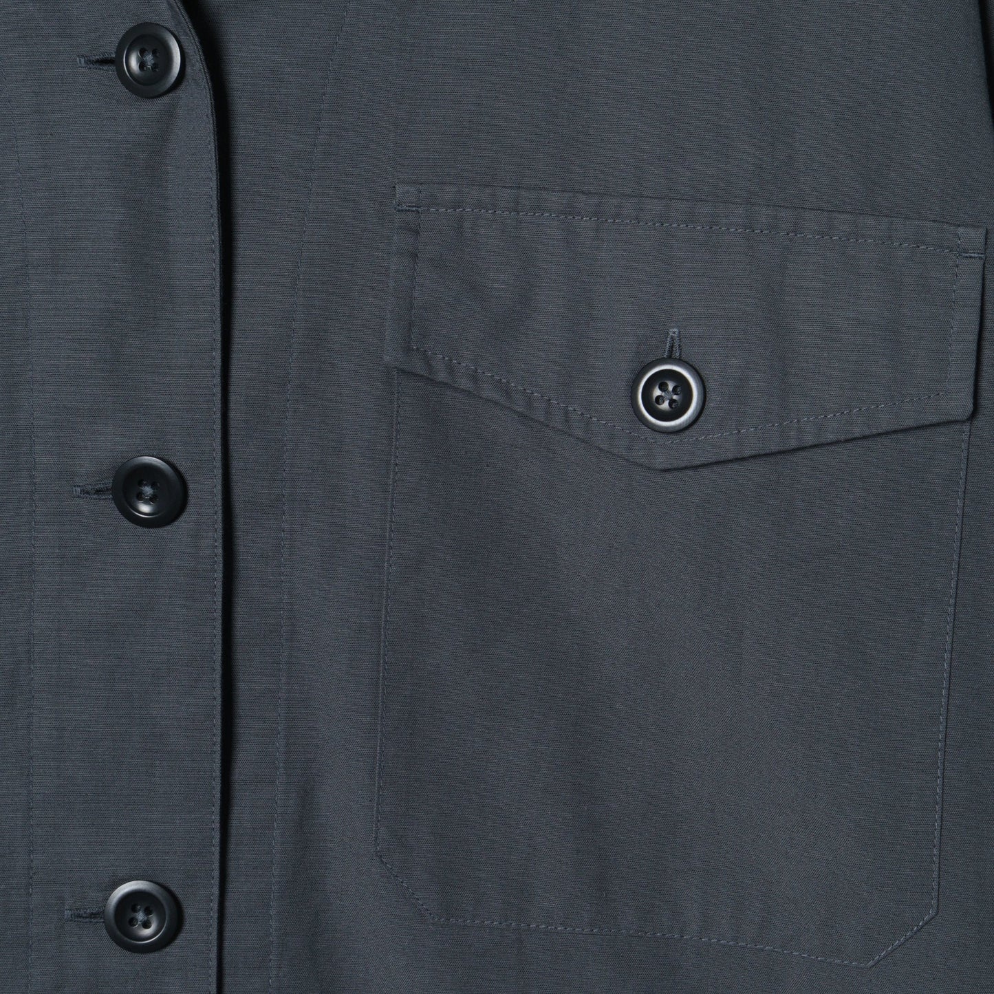DRY COTTON LINEN PLAINWEAVE SHIRT