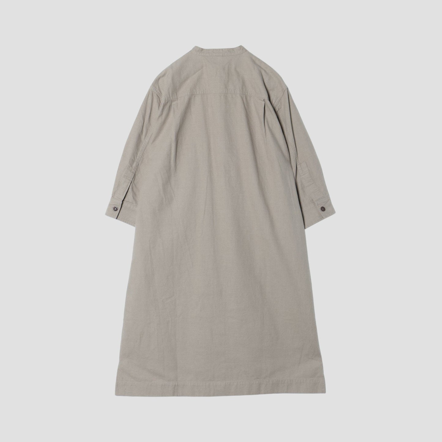 WORN COTTON WOOL TWILL DRESS