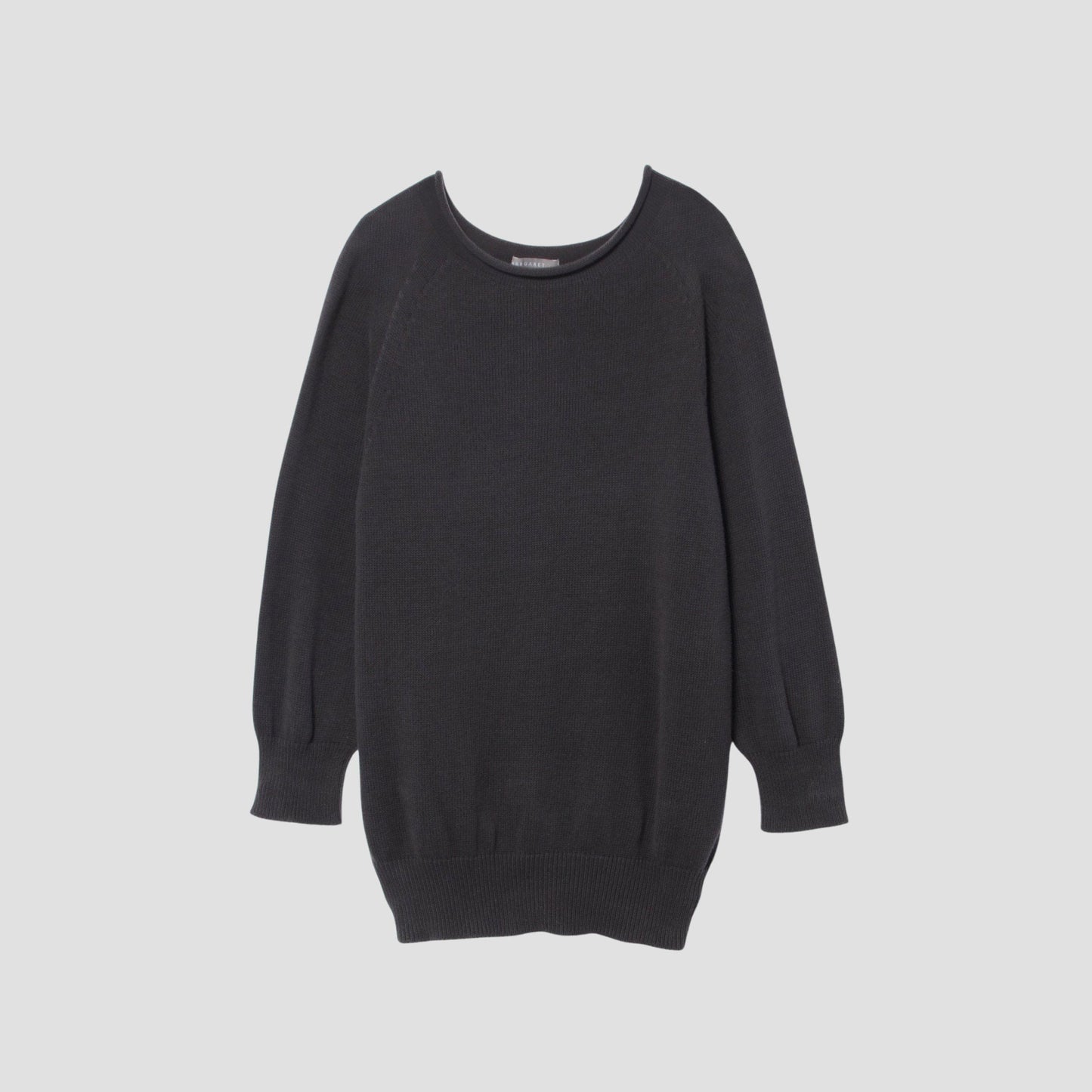 CAST OFF ROLL NECK KNIT