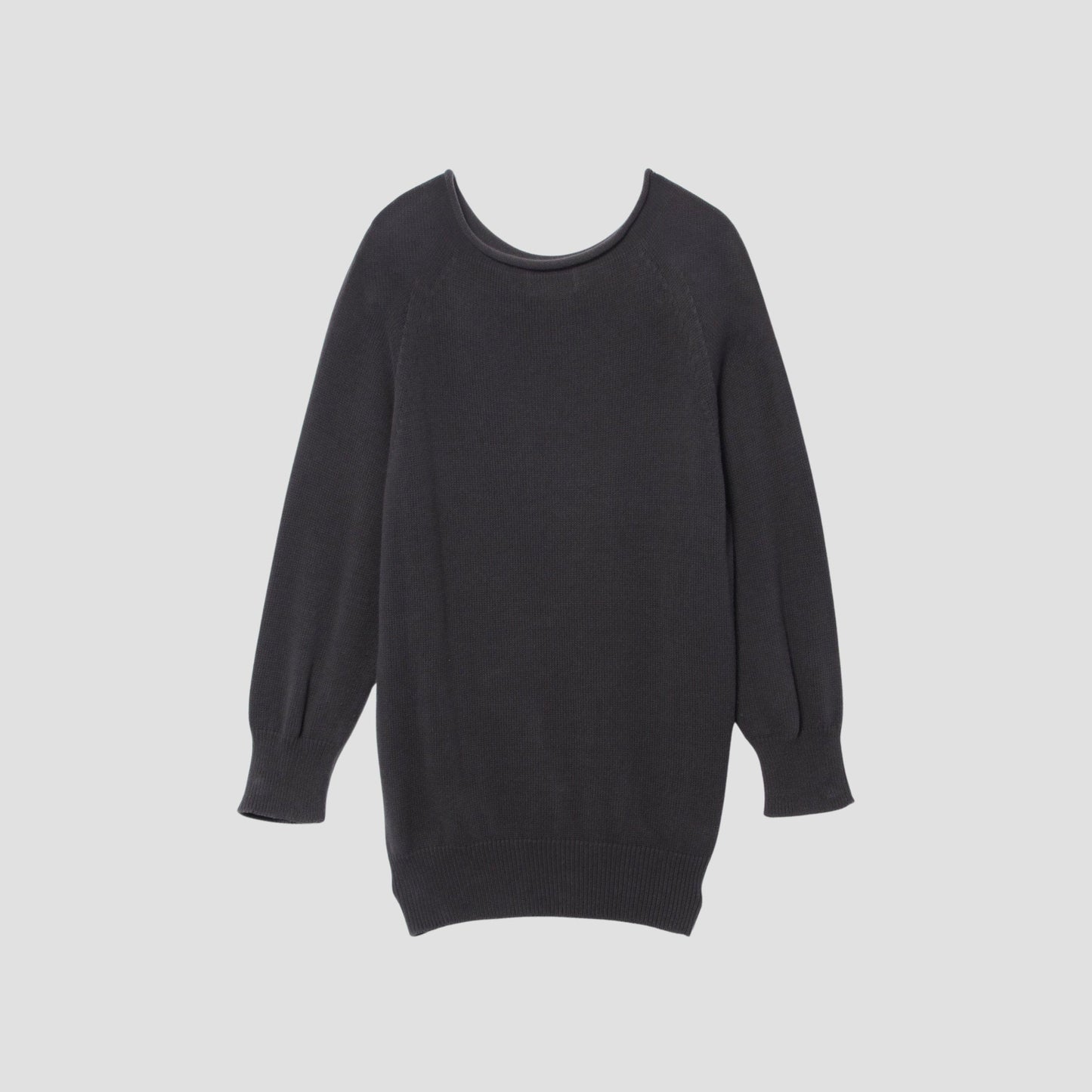CAST OFF ROLL NECK KNIT