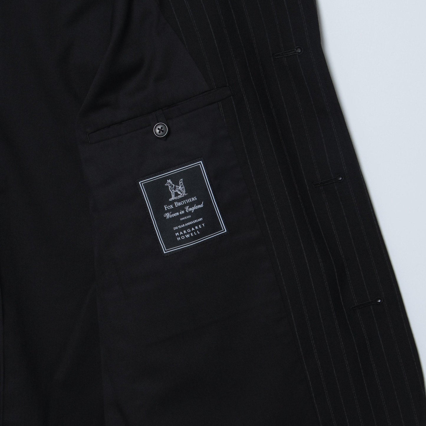 STRIPE WOOL PLAINWEAVE(神南店限定) JACKET