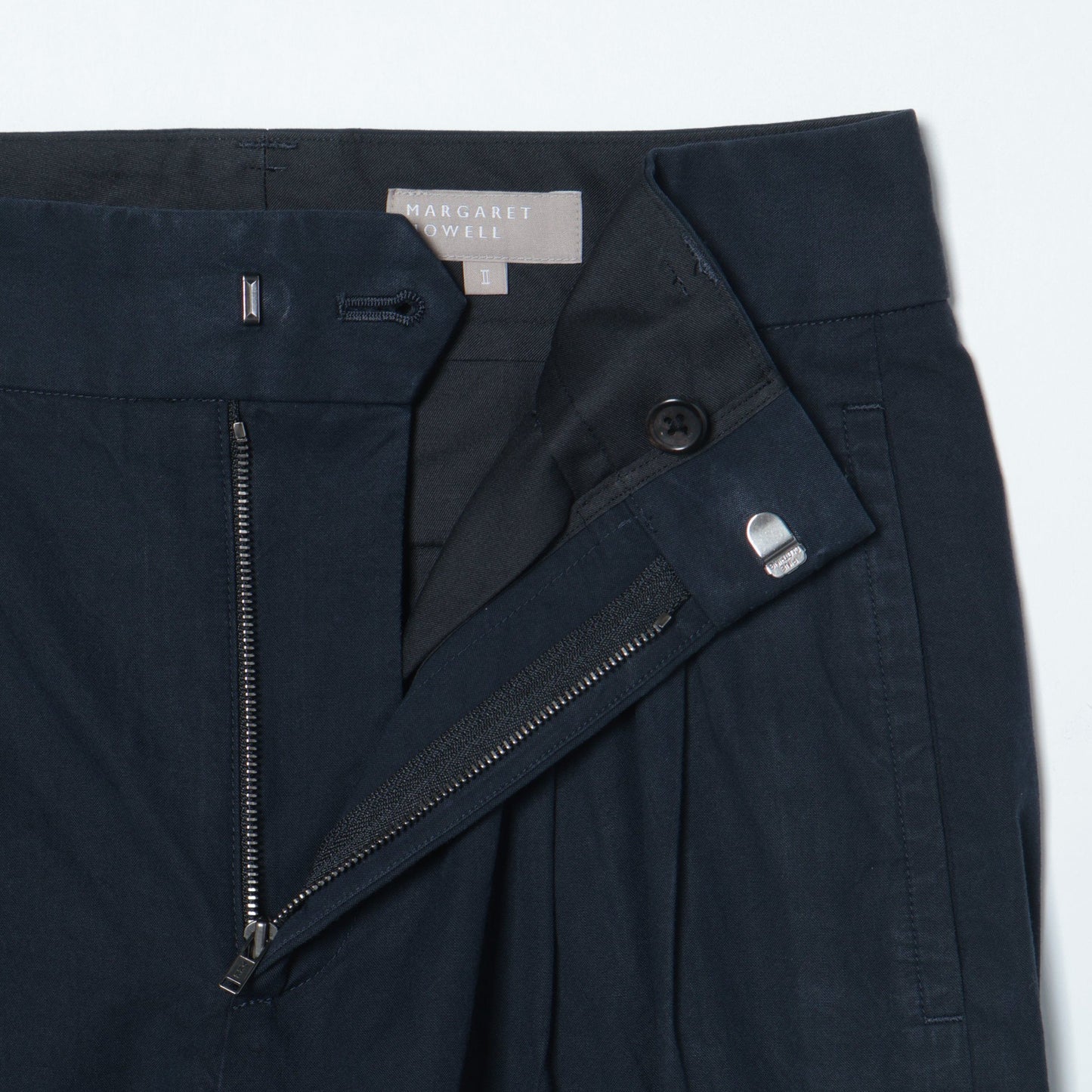 COTTON OXFORD TROUSERS