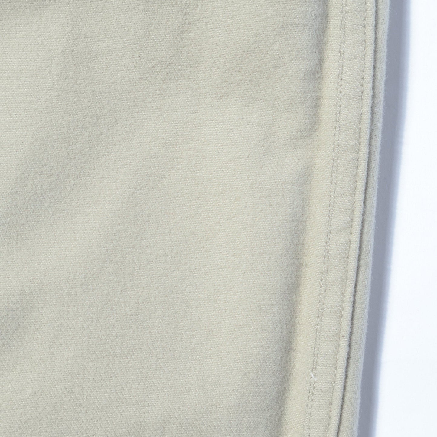 BRUSHED BACK COTTON TWILL TROUSERS