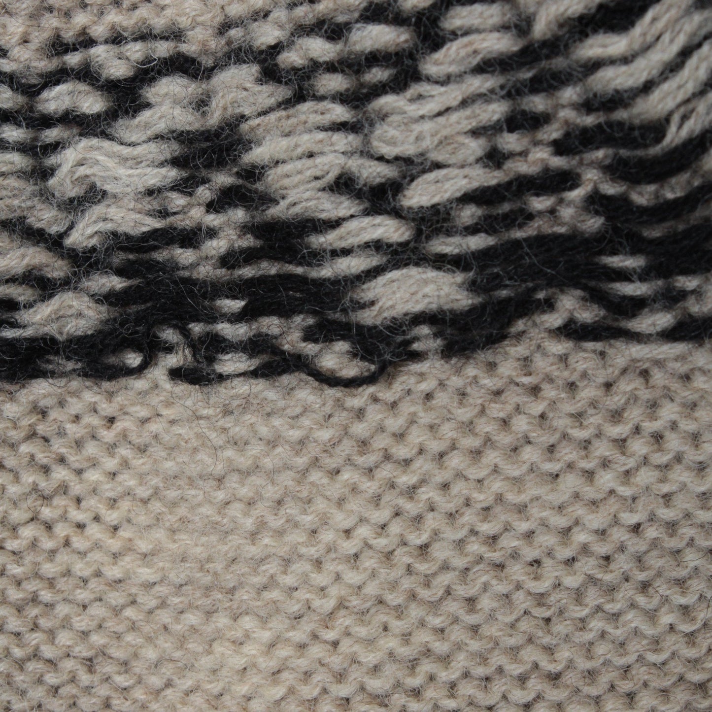 NATURAL WOOL KNIT