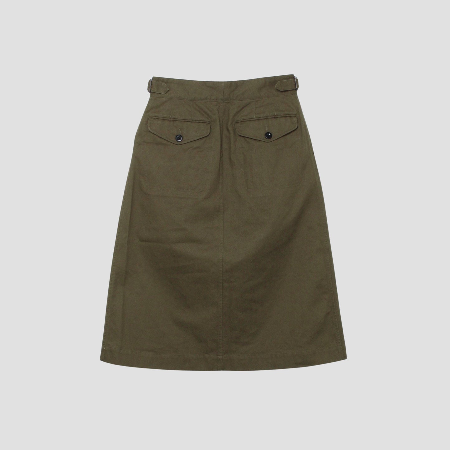 JAPANESE COTTON LINEN DRILL SKIRT