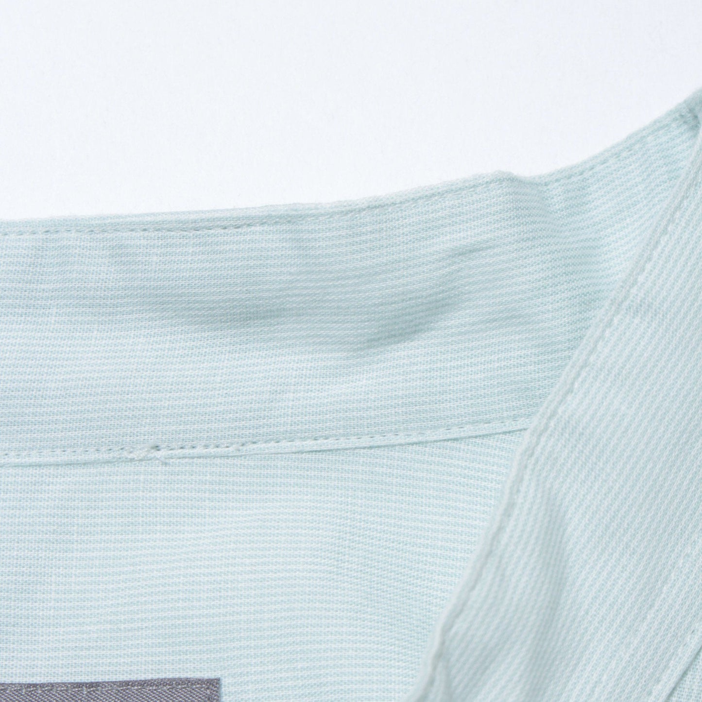 HAIRLINE STRIPE COTTON LINEN SHIRT