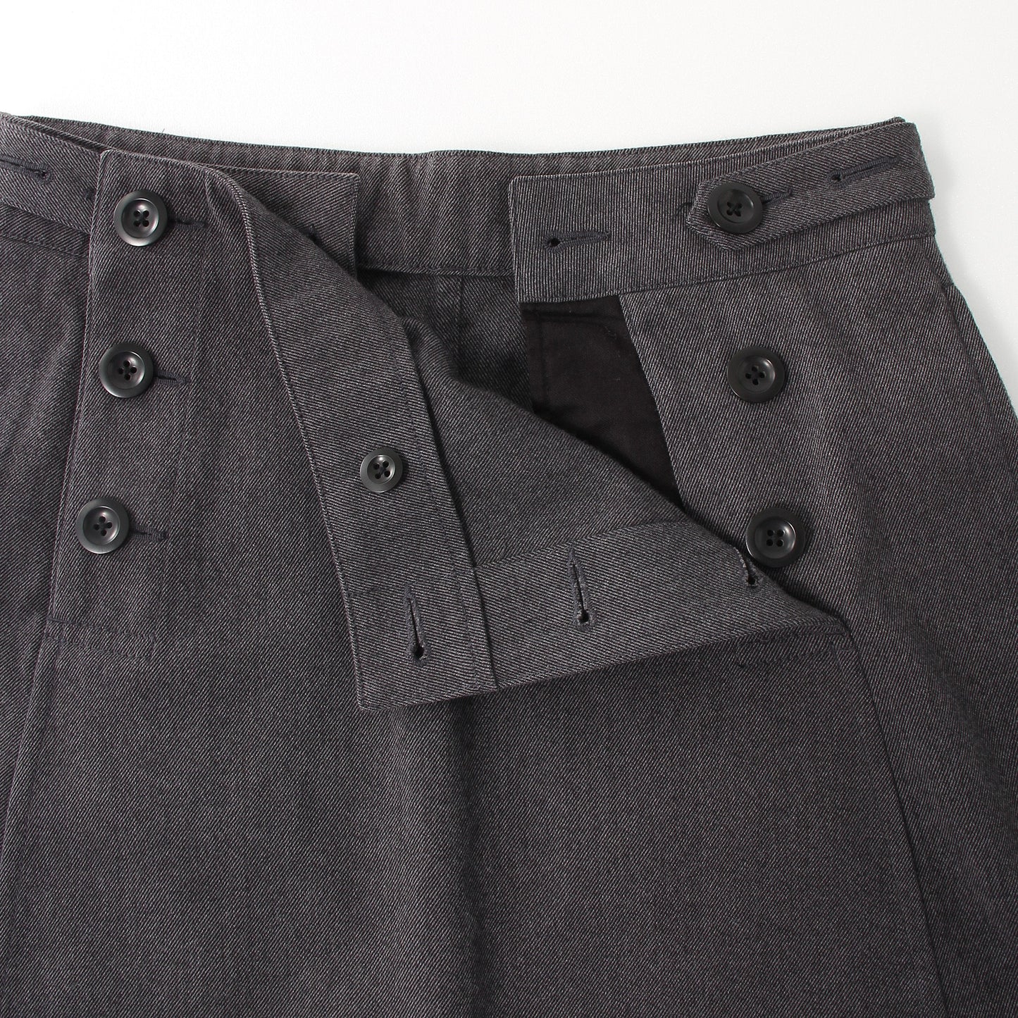 WOOL COTTON DRILL SKIRT