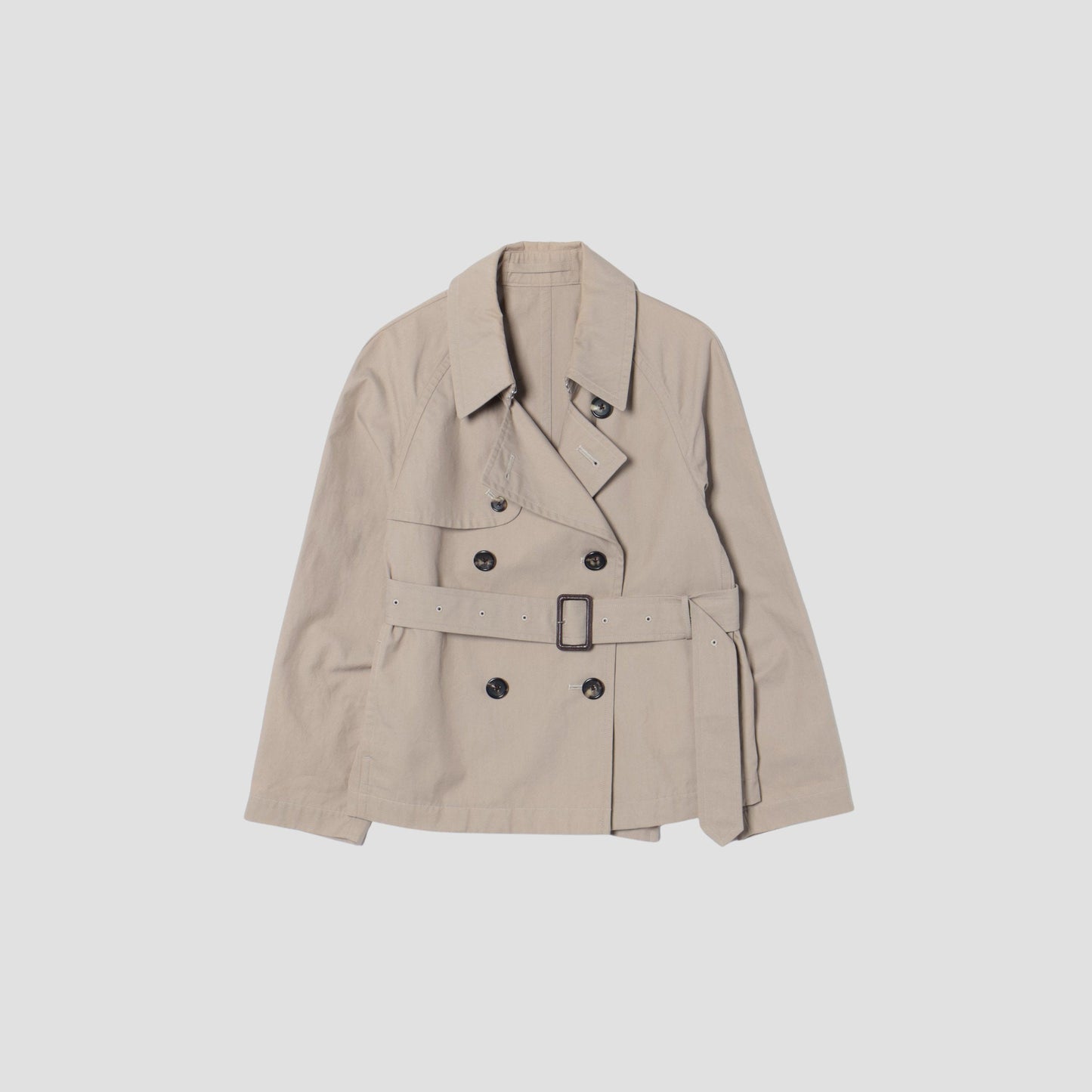 COMPACT COTTON TWILL COAT