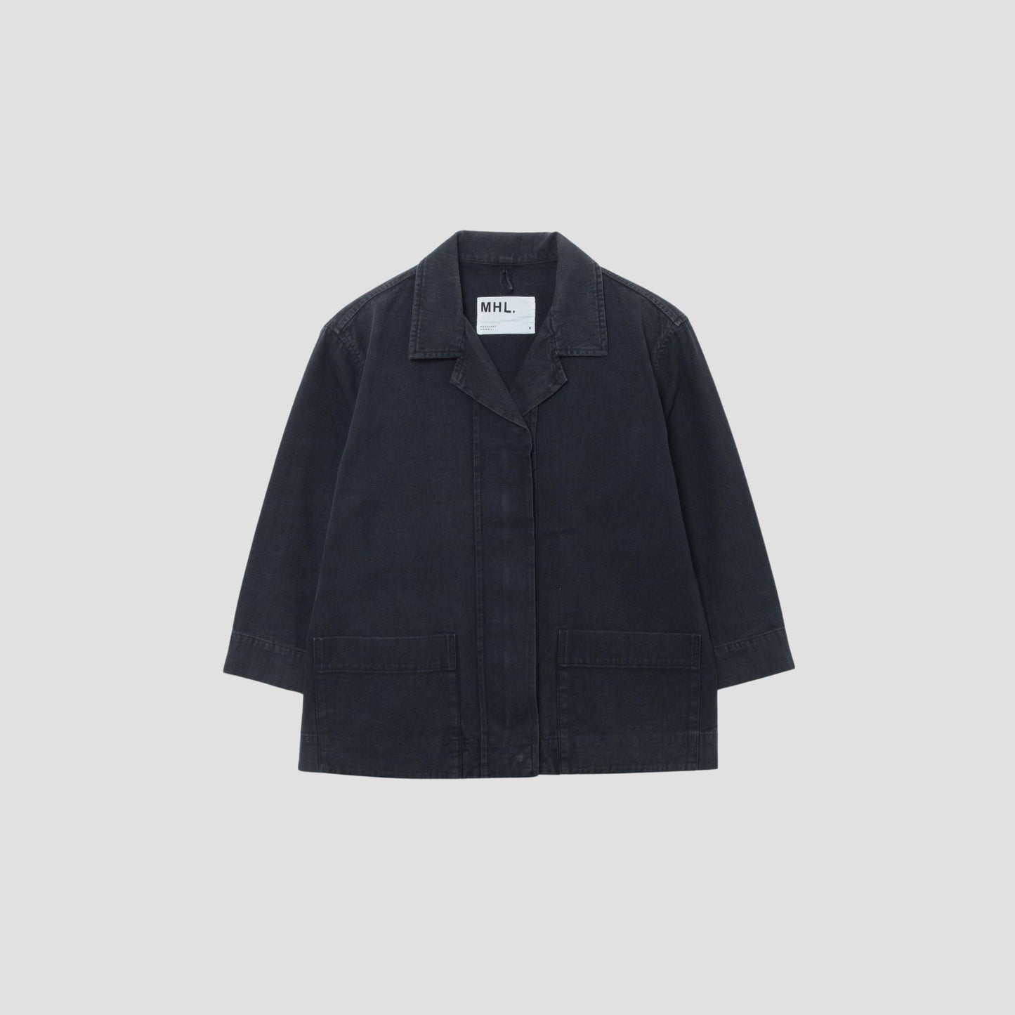 FADED COTTON TWILL BLOUSON