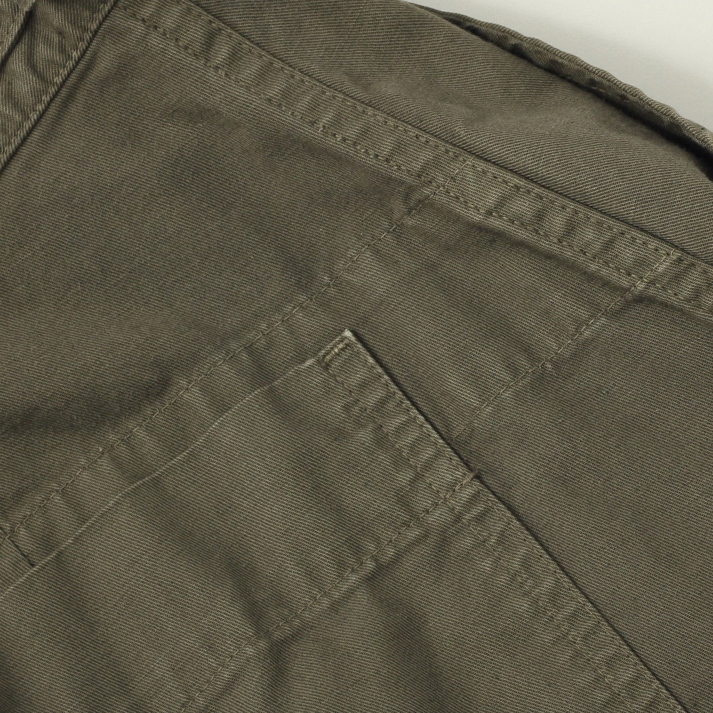 COTTON LINEN CHINO SKIRT