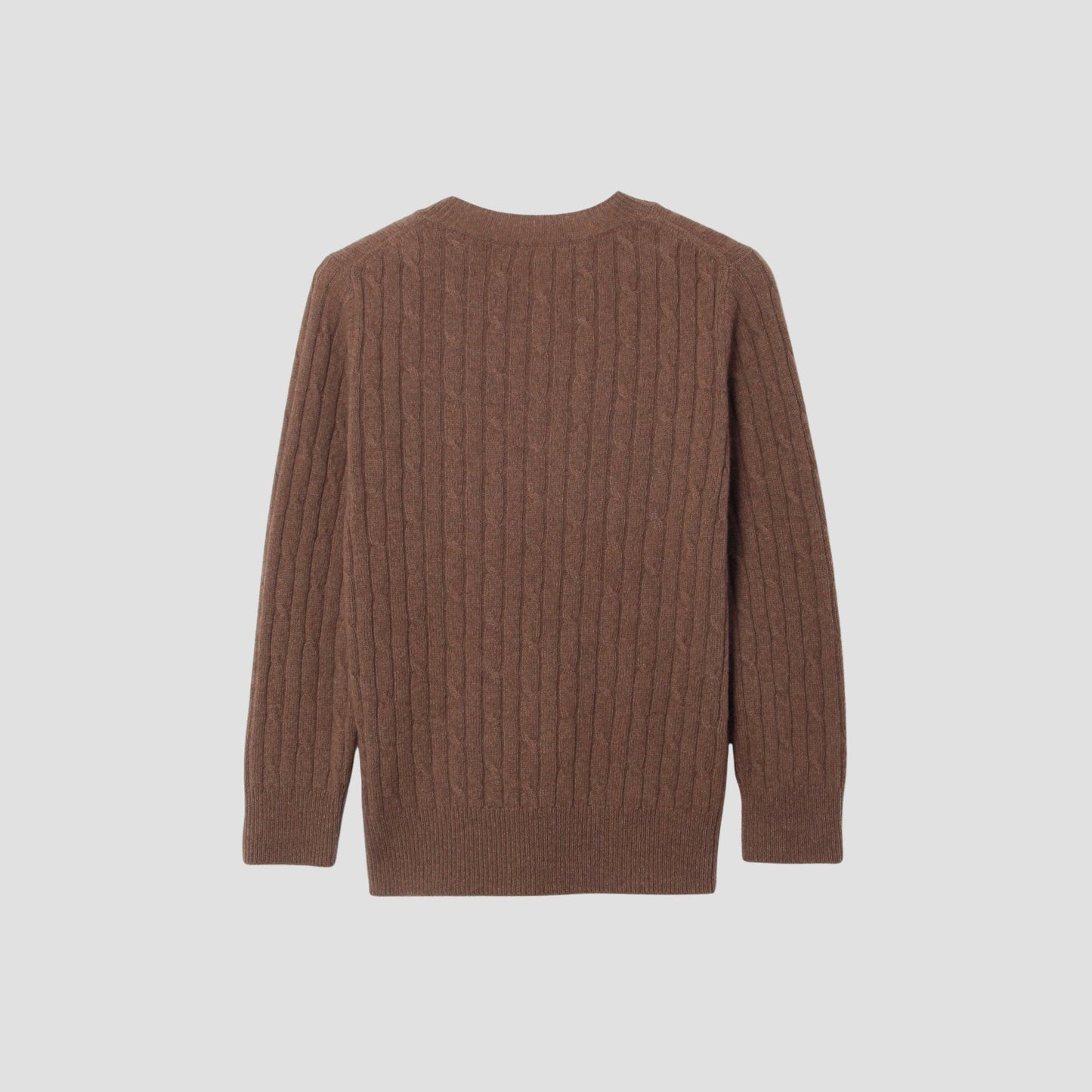 TWISTED CASHMERE WOOL KNIT