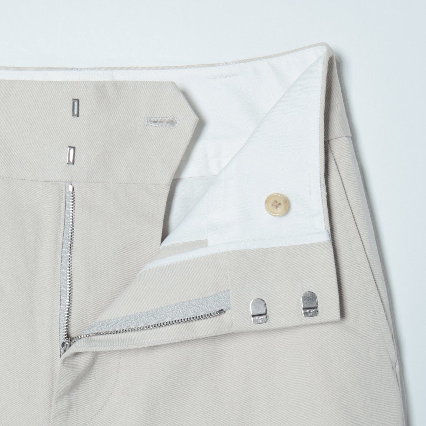 COTTON TWILL TROUSERS