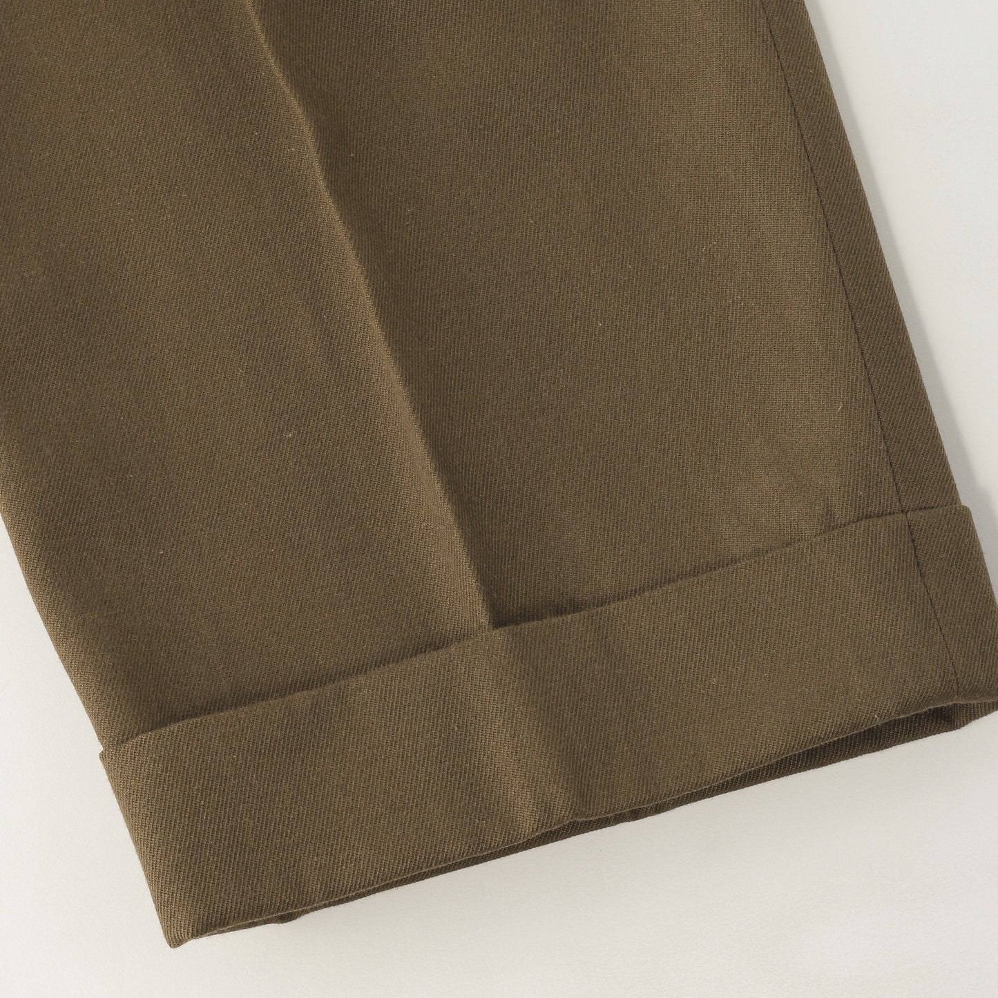 WOOL COTTON TROUSERS