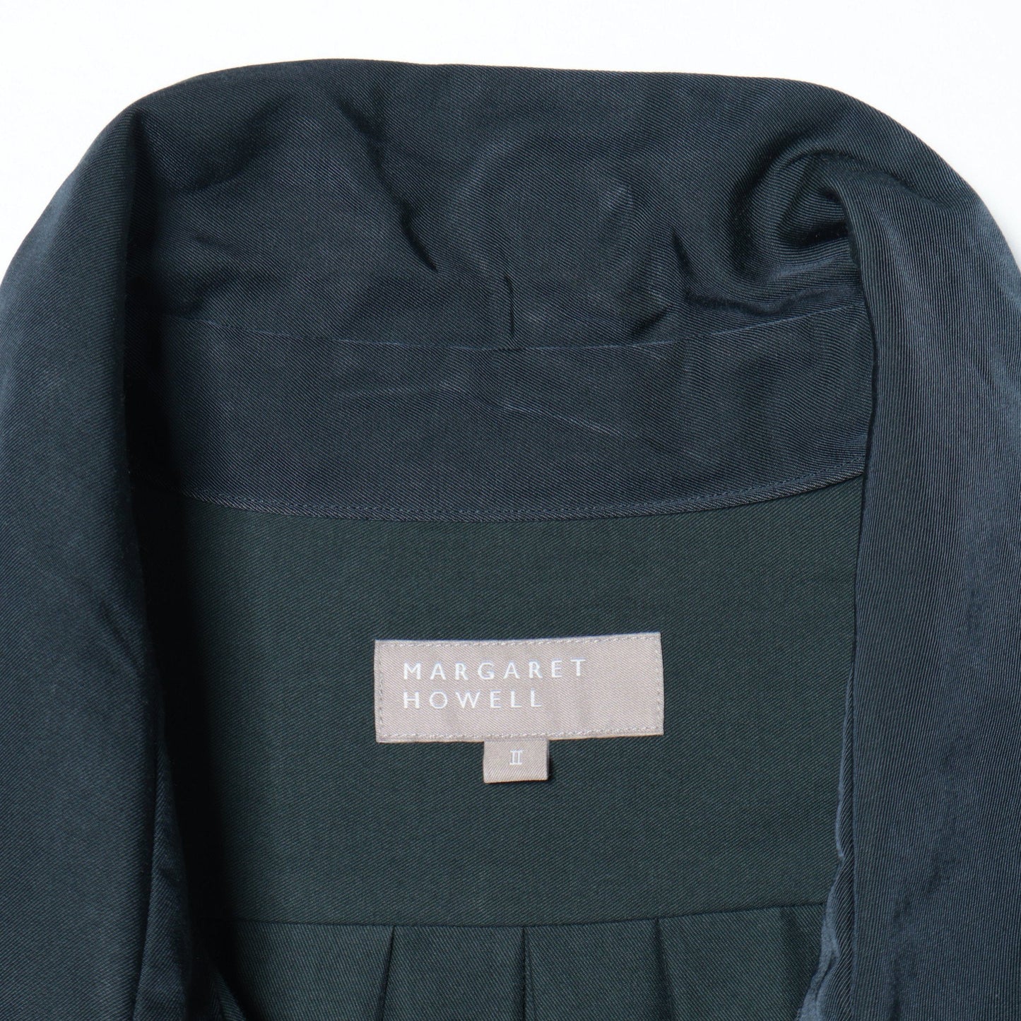 GLAZED COTTON CUPRA DRESS