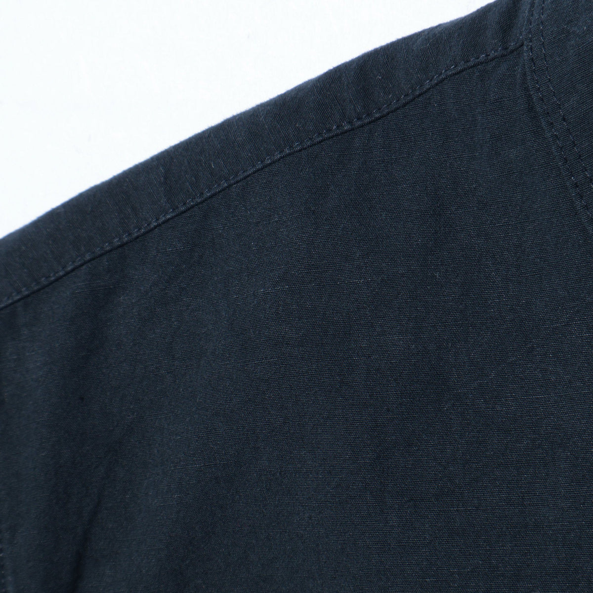 COTTON LINEN PLAIN WEAVE SHIRT
