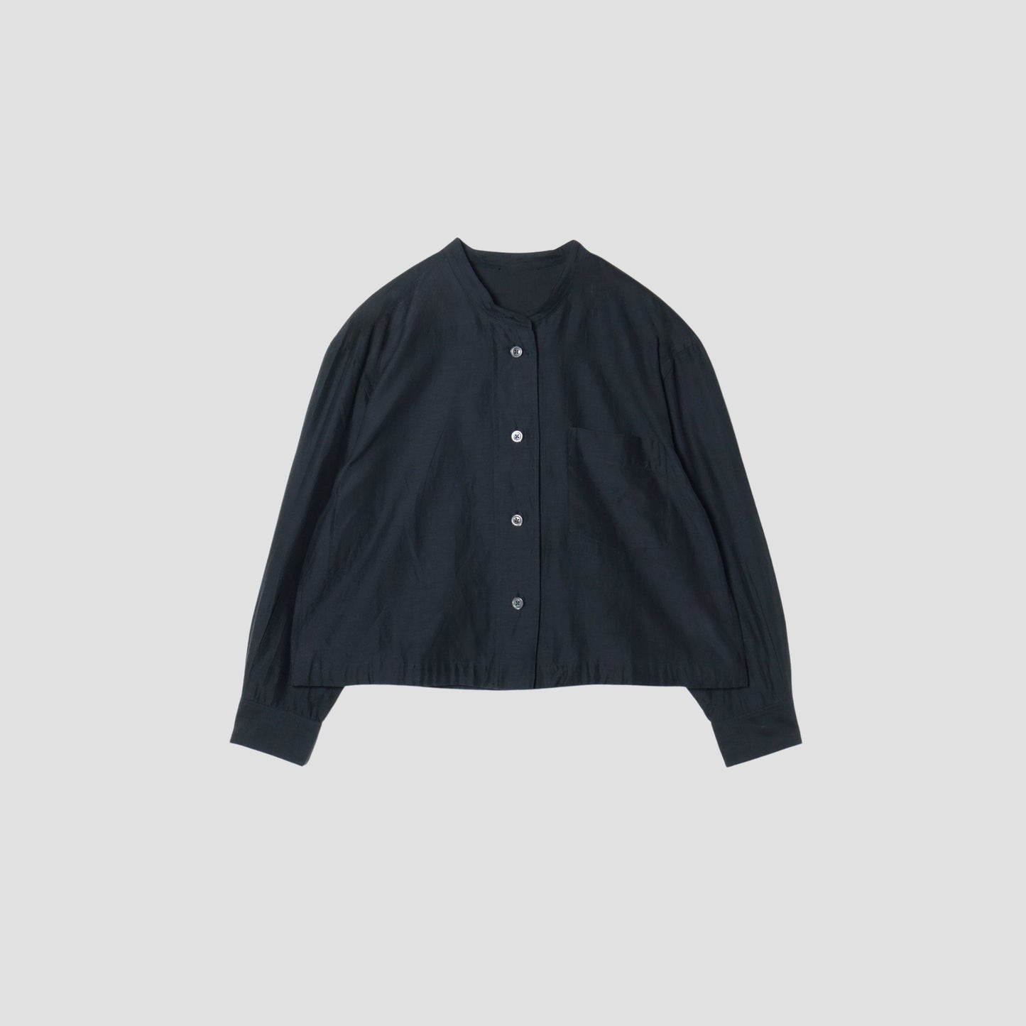 SHEER COTTON SILK SHIRT
