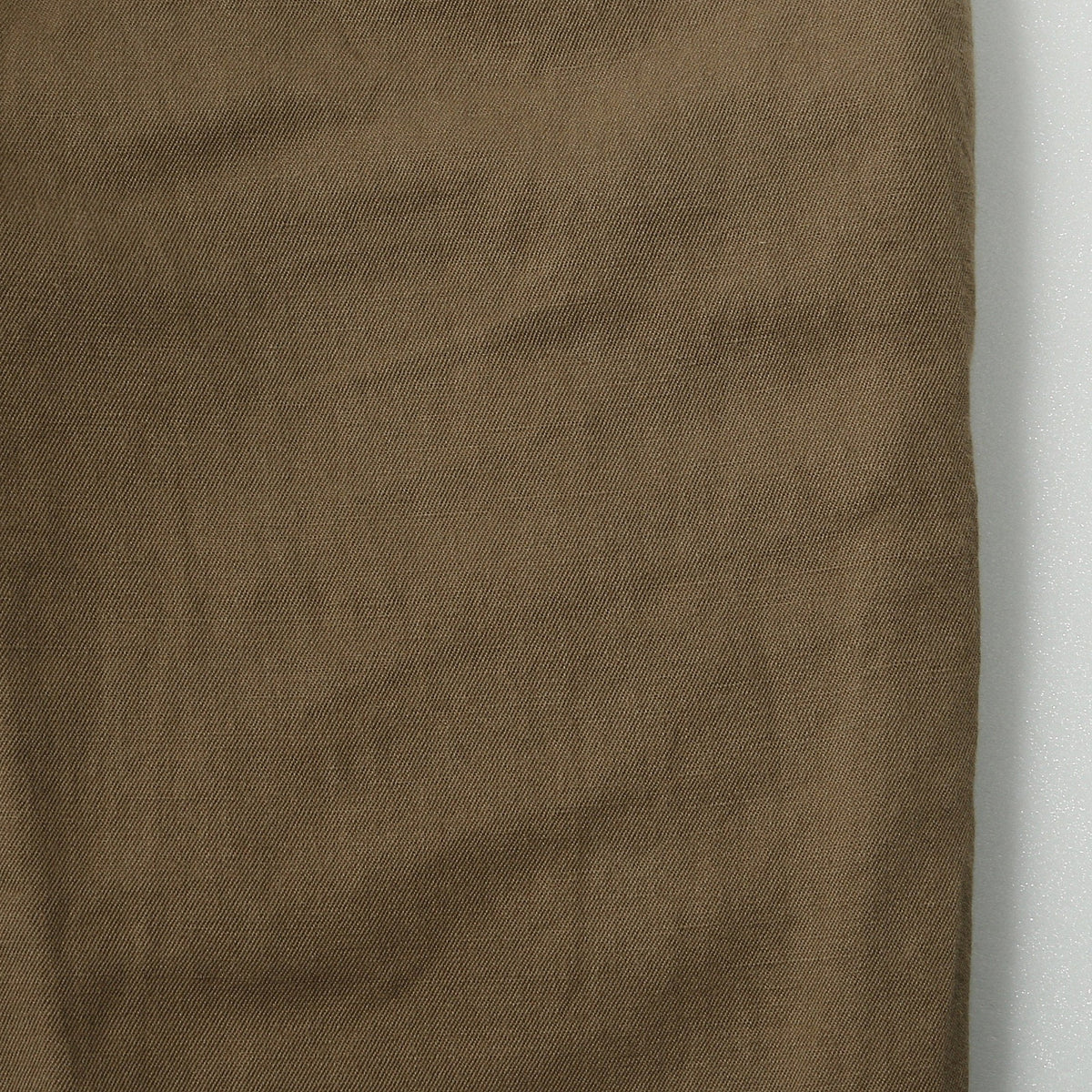 LINEN COTTON TWILL TROUSERS