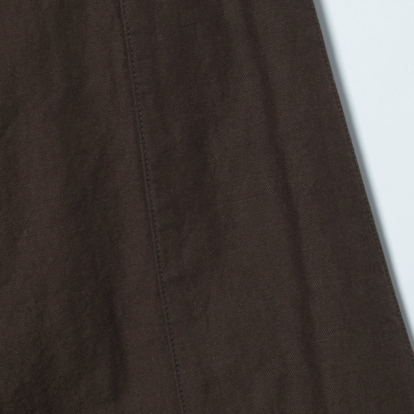 COTTON LINEN TWILL DRESS