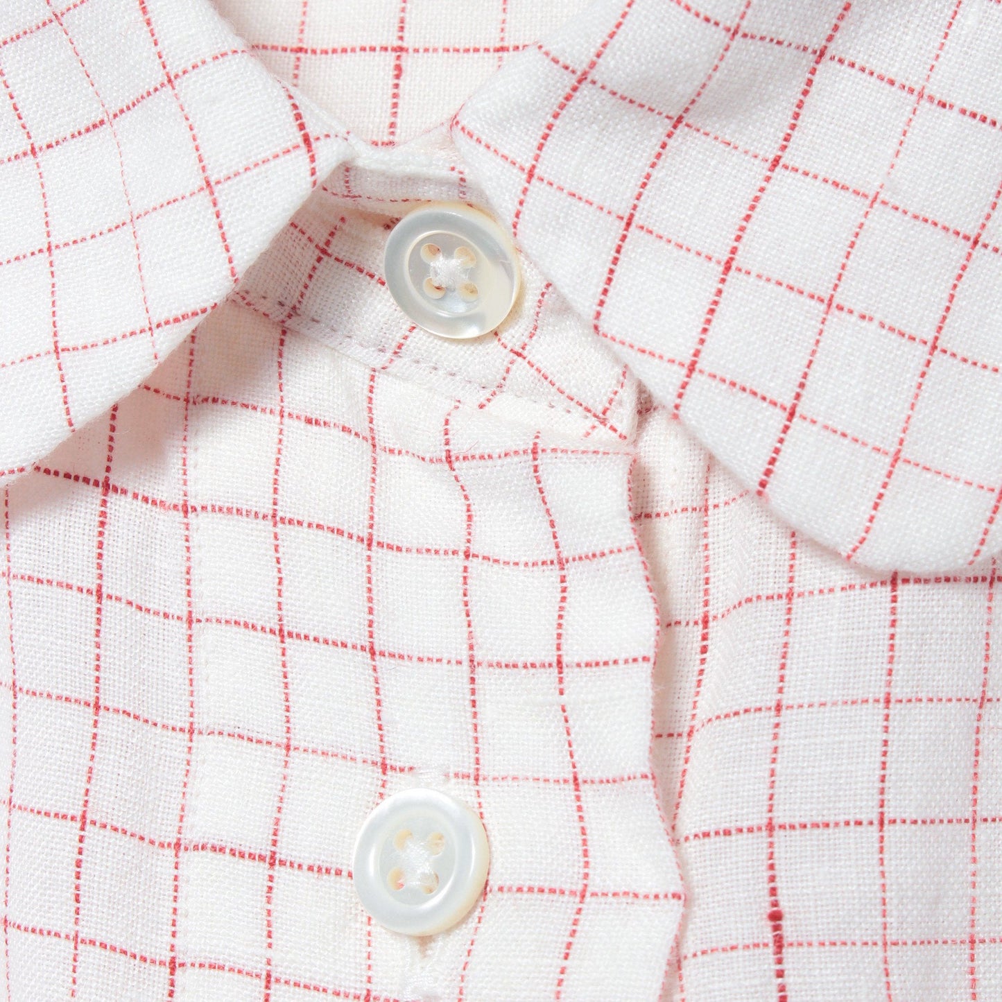 GRAPH CHECK LINEN SHIRT