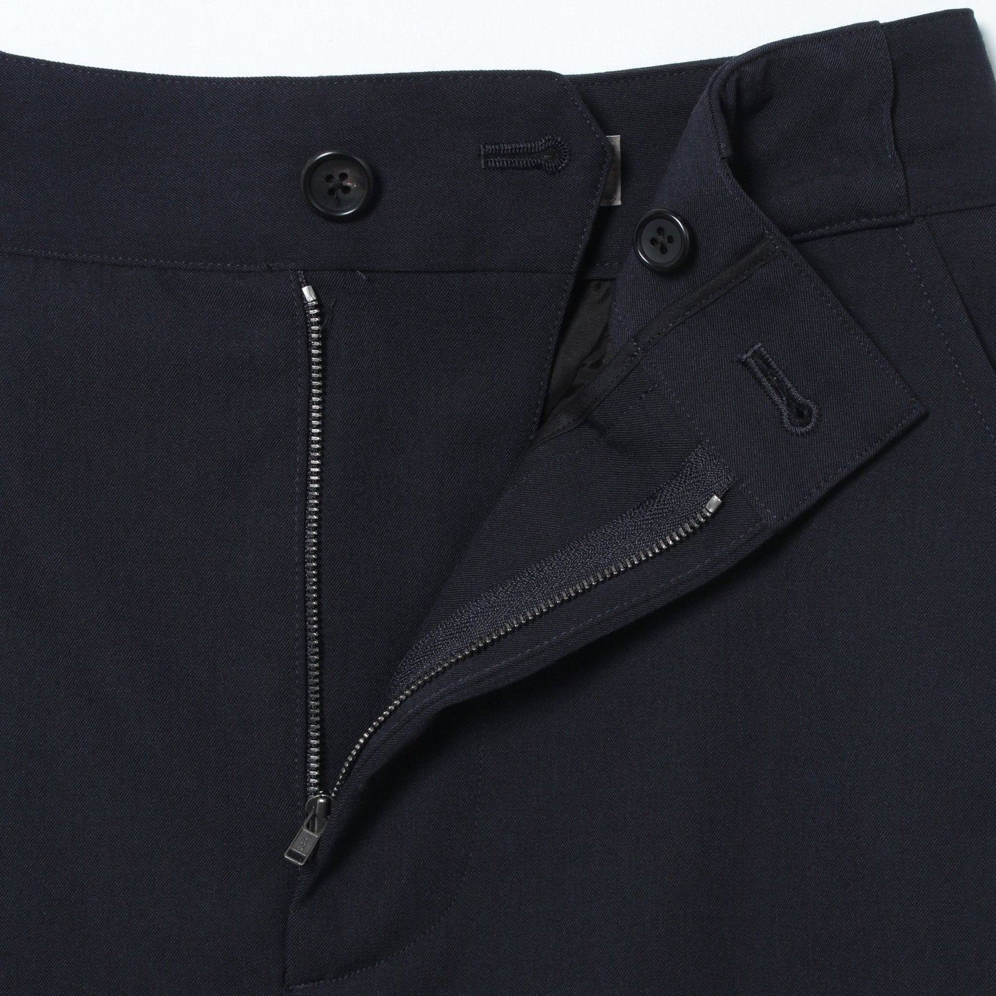 FINE WOOL TWILL SKIRT