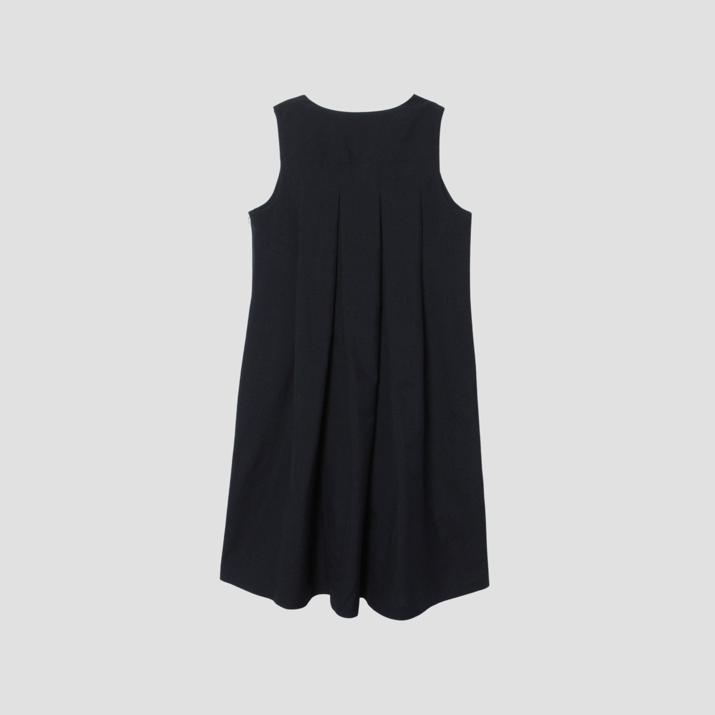 DRY PLAIN WEAVE WOOL DRESS