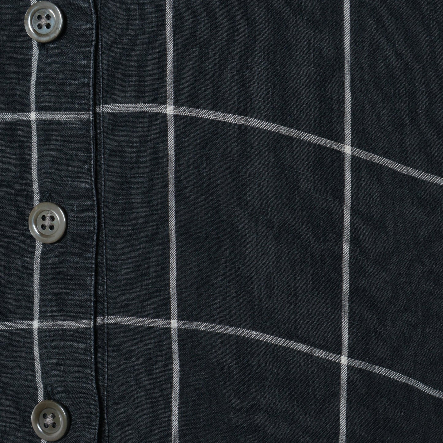 OVERSIZE CHECK LINEN SHIRT