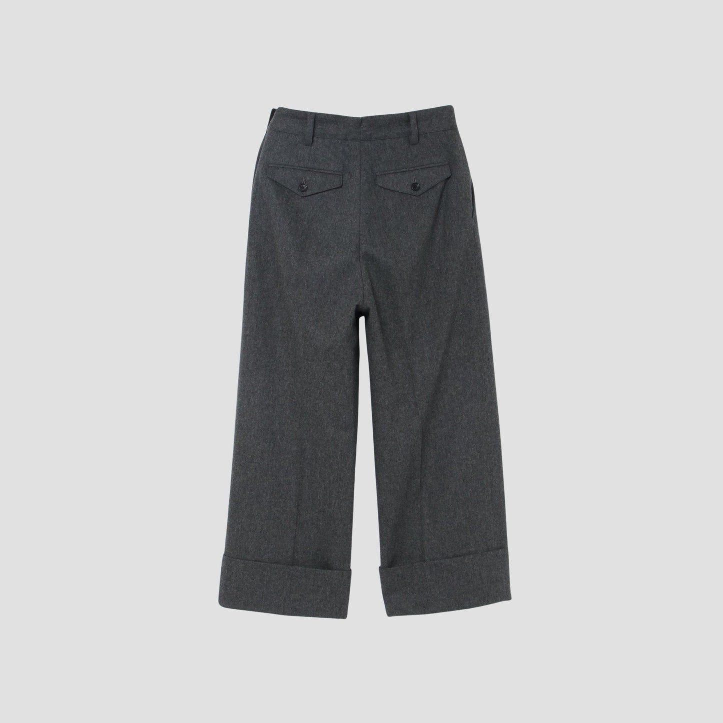 FLANNEL TROUSERS