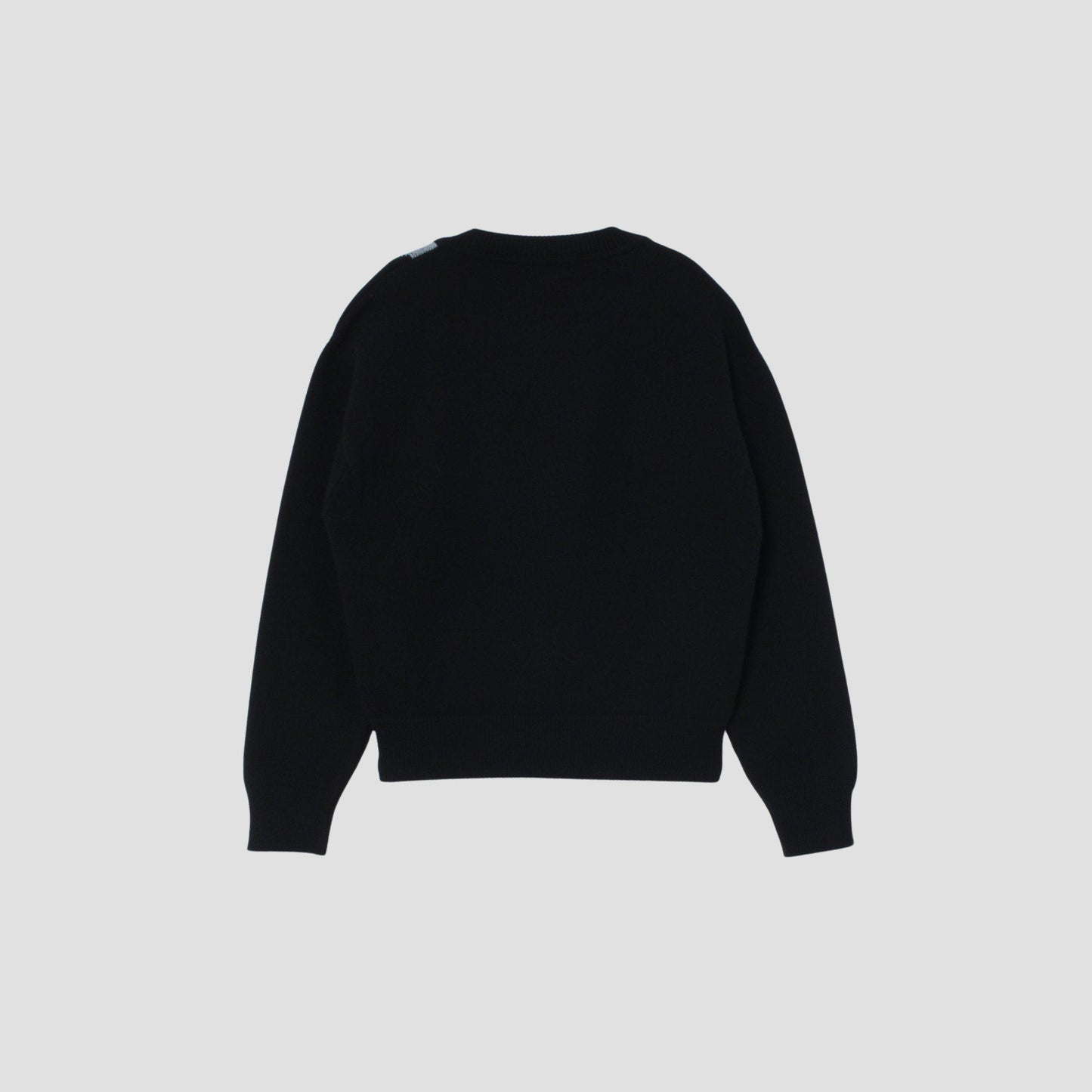 MERINO CASHMERE ARGYLE KNIT