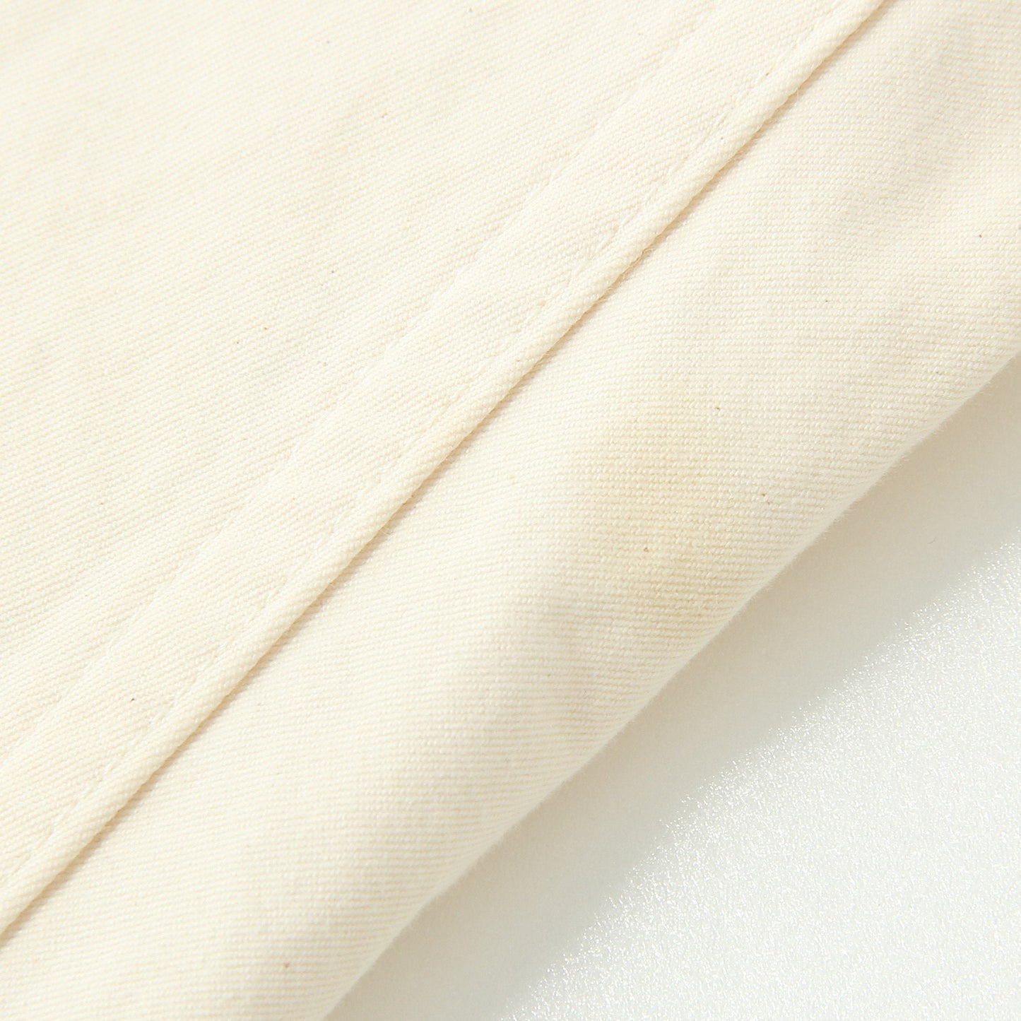 WASHED COMPACT COTTON TROUSERS