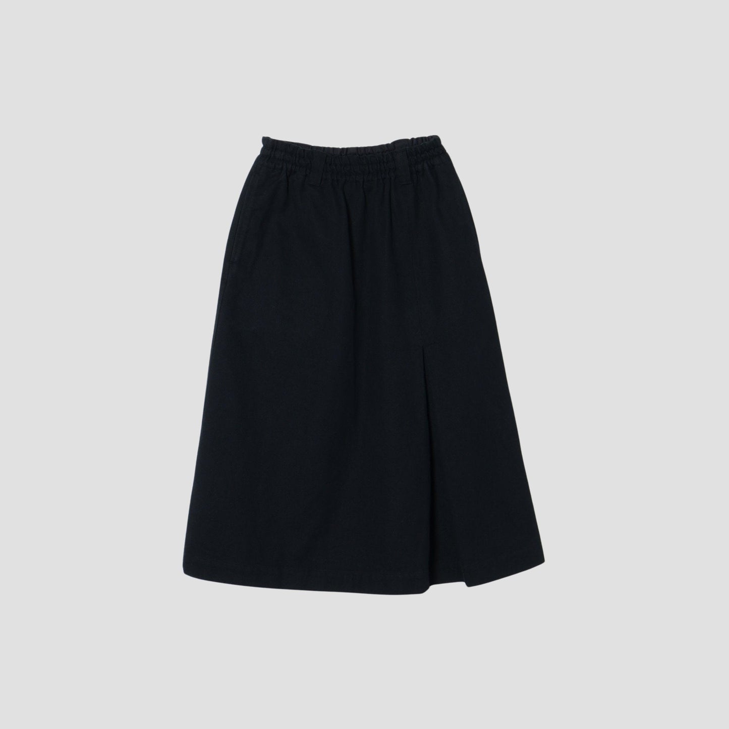WORN LINEN COTTON DRILL SKIRT