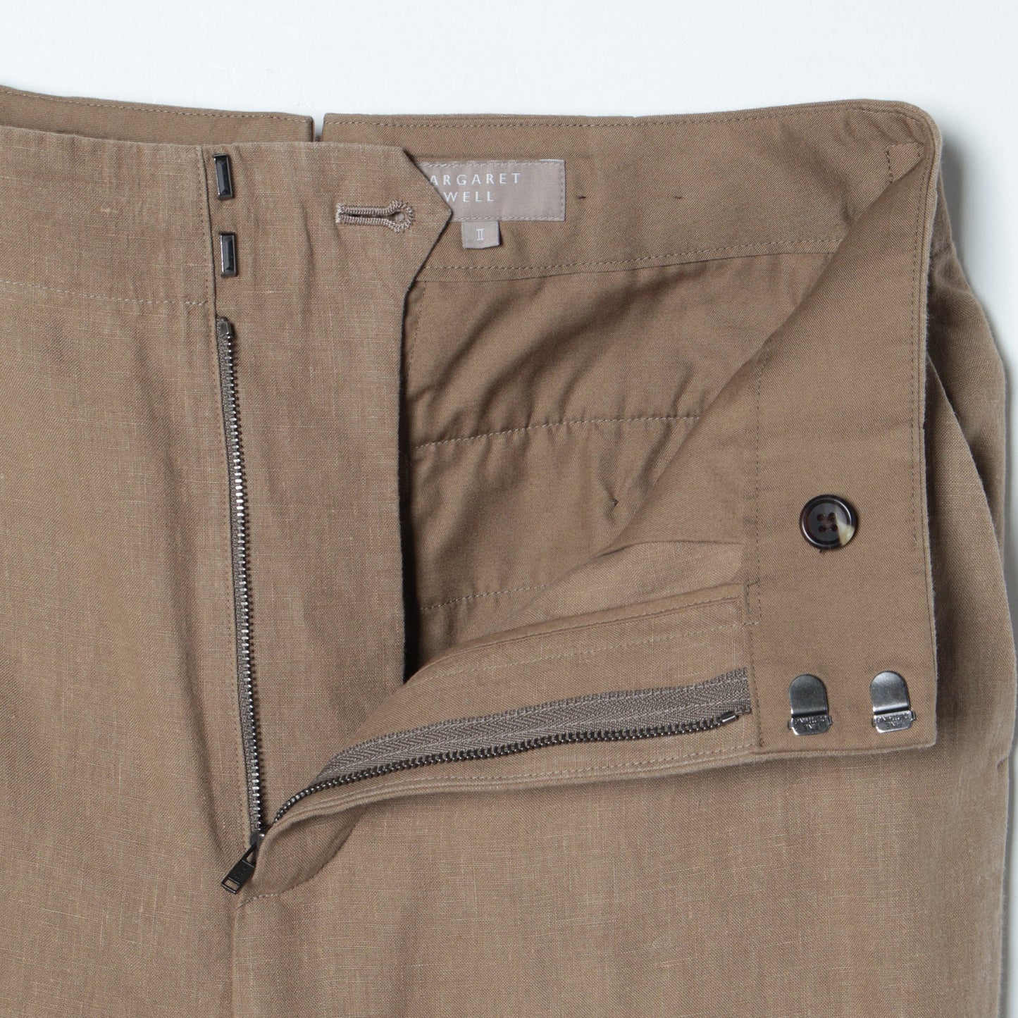 PLAIN LINEN TROUSERS
