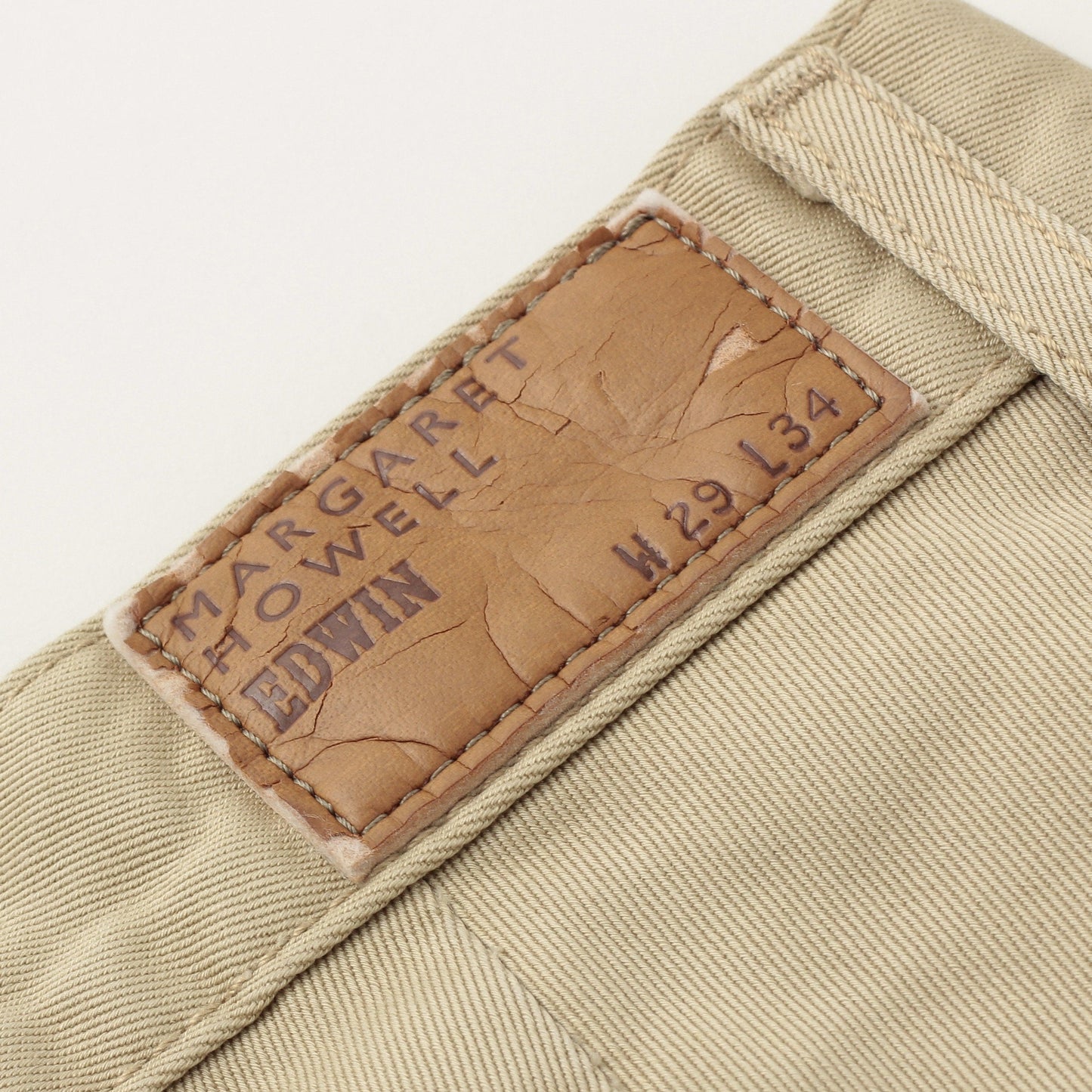 NEW BASIC CHINO CLOTH - EDWIN TROUSERS