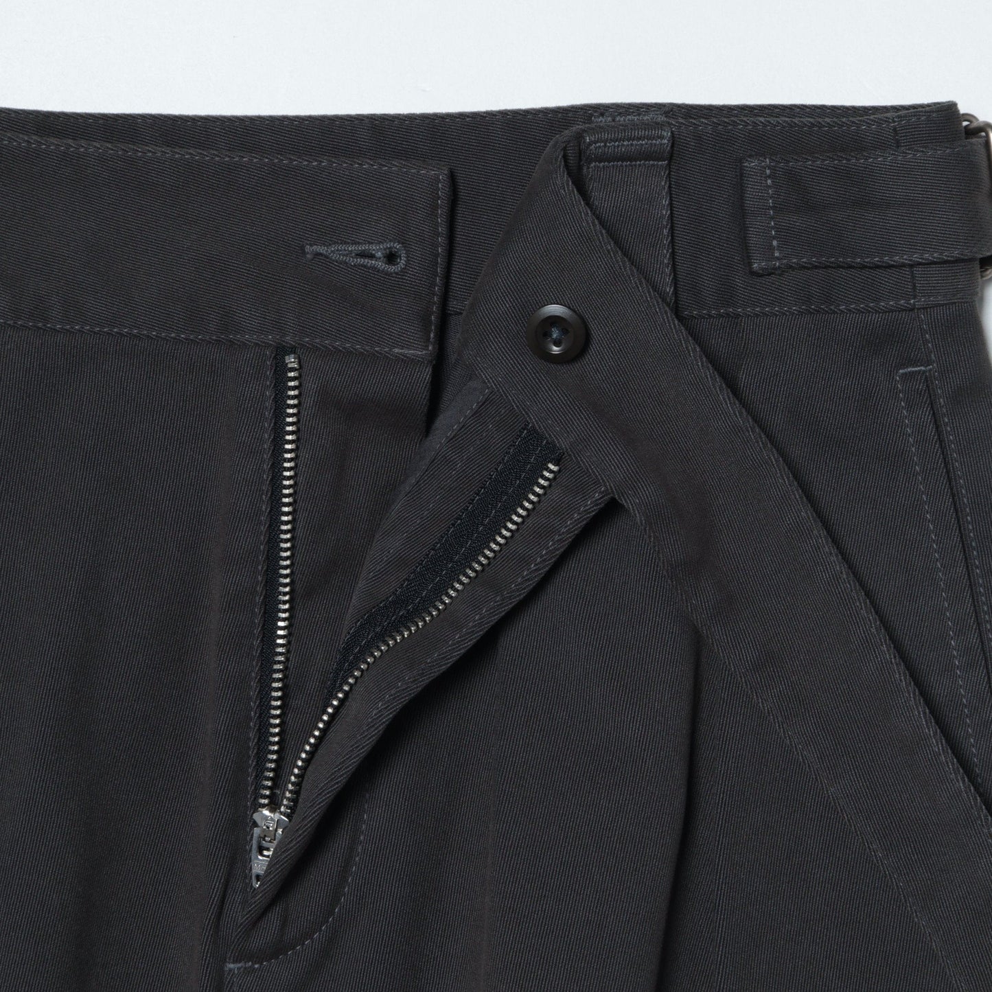 BRUSHED GABERDINE SKIRT