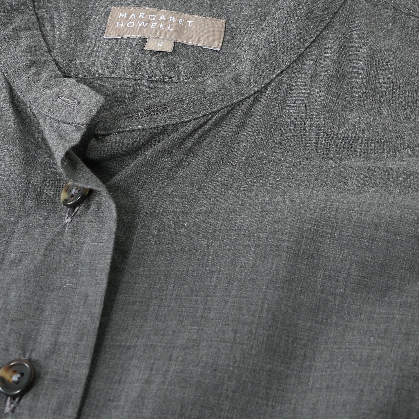 FINE COTTON CHAMBRAY DRESS