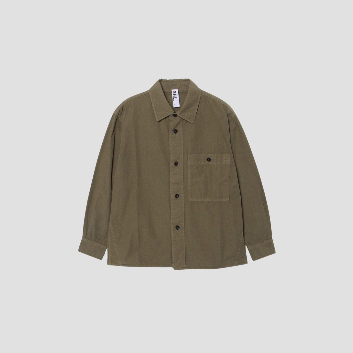 COMPACT COTTON POPLIN SHIRT
