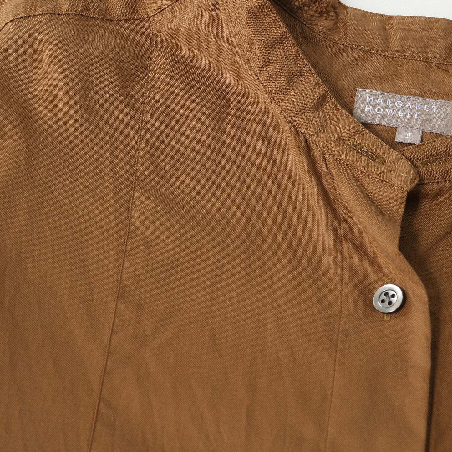 COTTON SILK OXFORD SHIRT