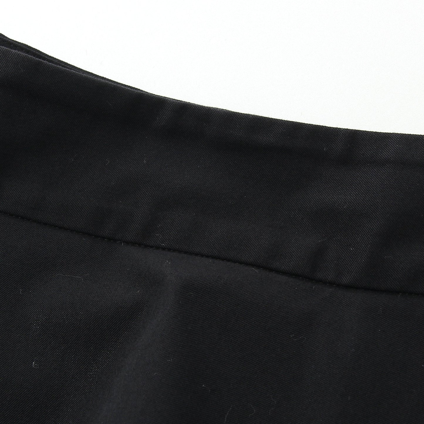 FINE WOOL COTTON TWILL SKIRT